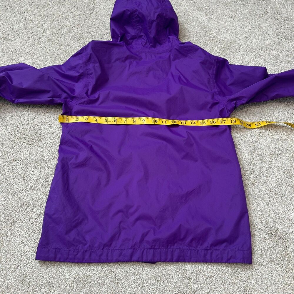 The North Face Hyvent Lightweight Rain Jacket Purple Girl's Size L (14/16) - Picture 8 of 8